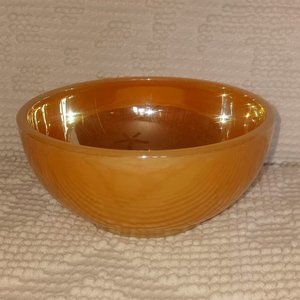 Vintage Peach Fire King Glassware USA made